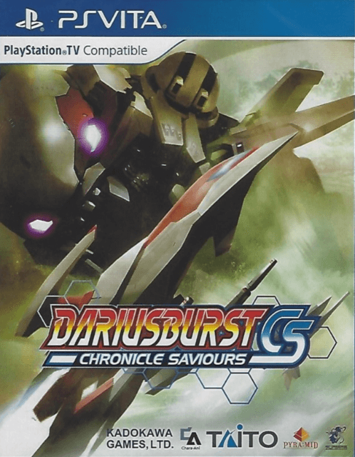 Dariusburst CS box art for Playstation Vita